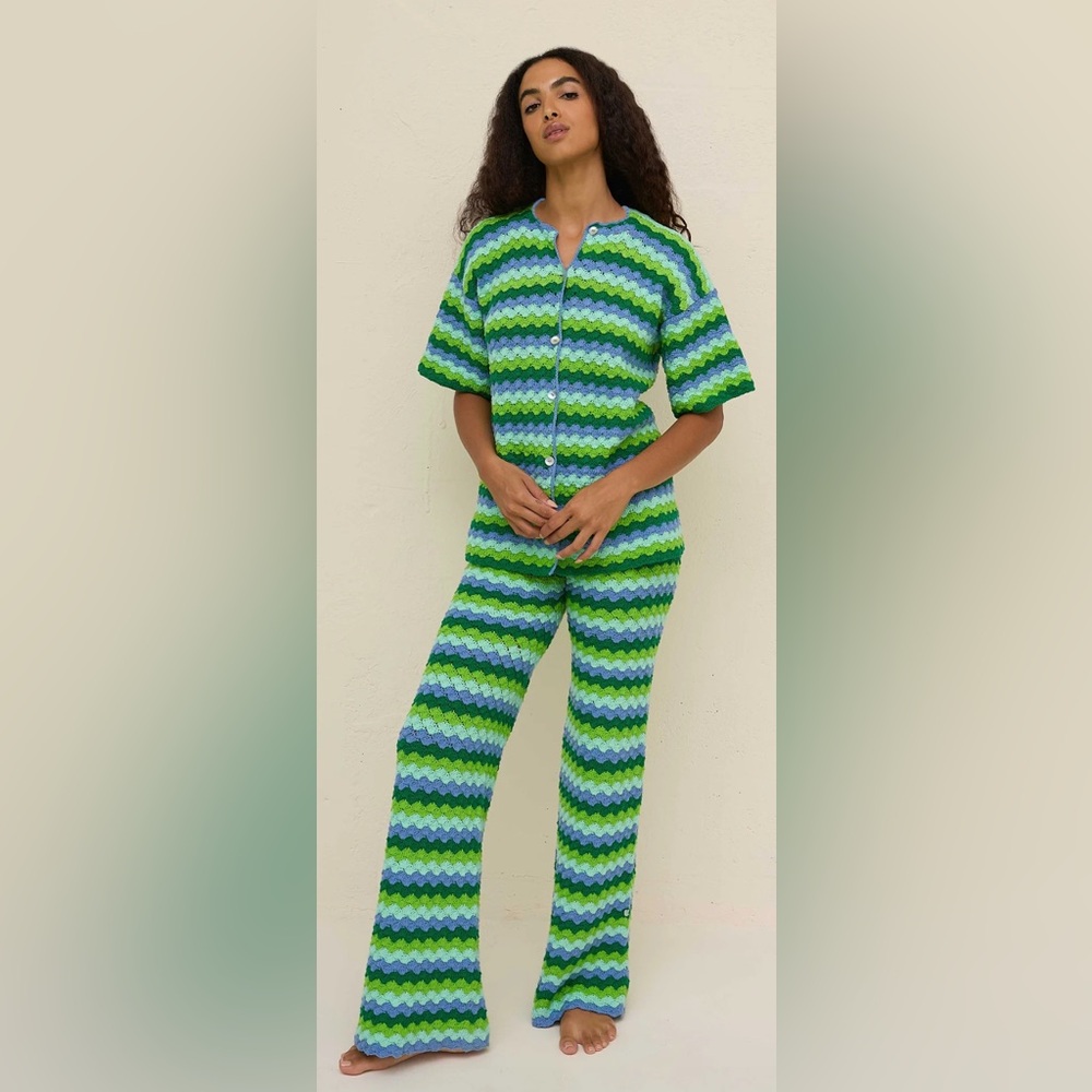 Pitusa Crochet Two-Piece Set